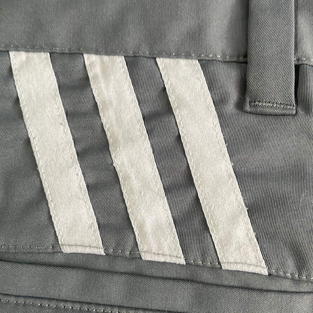 Adidas Men's Slate Blue Dress Pants - Picture 3 of 5